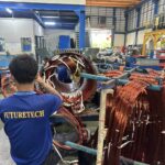 "บริการซ่อมบำรุงและพันขดลวดมอเตอร์ไฟฟ้ากระแสสลับ AC MOTOR 1 เฟส และ 3 เฟส ทุกขนาดแรงดัน Low Volt to High Volt, Slip-Ring Motor และ Synchronous Motor โดยทีมงานผู้เชี่ยวชาญ บริษัท ฟิวเจอร์เทค อิเล็คทริค จำกัด"