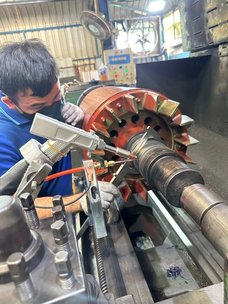 Machining และ Laser Welding