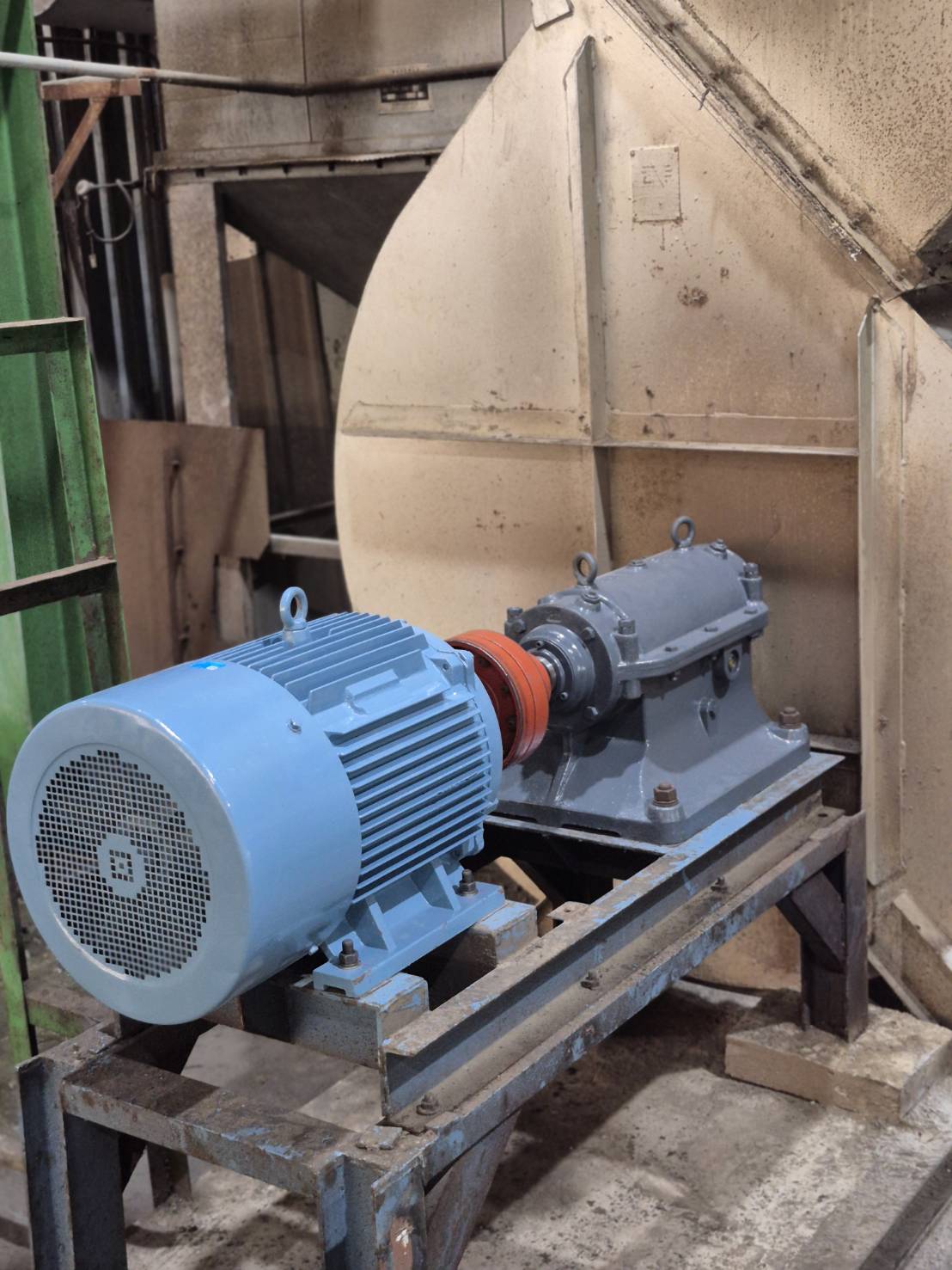 ผลงาน Overhaul Motor และ Blower GKDQ 37 kW