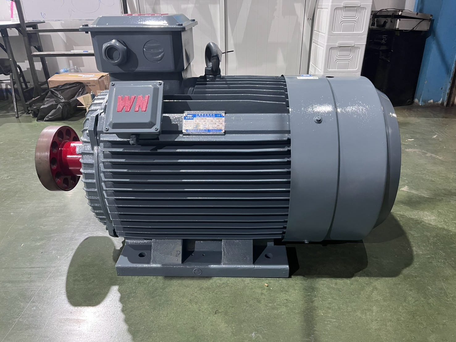 ผลงาน Overhaul มอเตอร์ WNM 75 kW